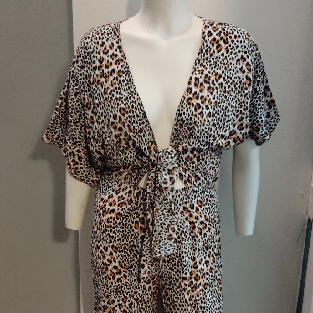 Impressions Wild Patterned Jumpsuit